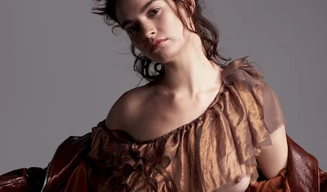 Lily James nude outtakes