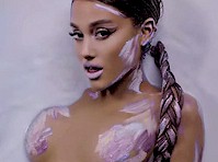 More Ariana Grande Body Paint in New Video! - The Nip Slip