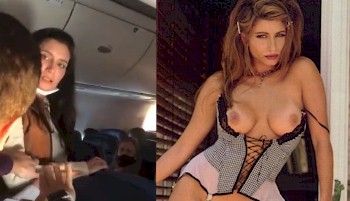 Karen Parker Porn - Viral Airplane Karen Turns Out to be Playboy Model Patty Breton! - The Nip  Slip