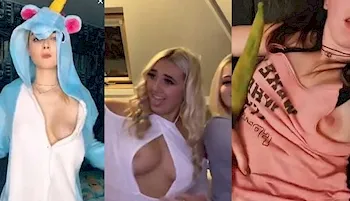 X 上的Nice Celeb and Girls：「Tinashe boobs pop out nip slip on