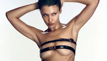 Bella Hadid cleavage