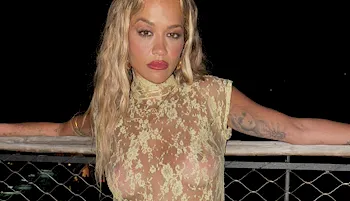 Rita Ora nude see through