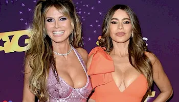 Heidi Klum and Sofia Vergara Cleavage on the Red Carpet!