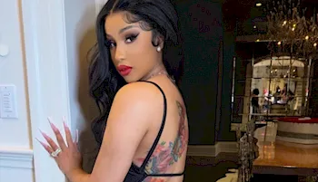 Cardi B naked ass