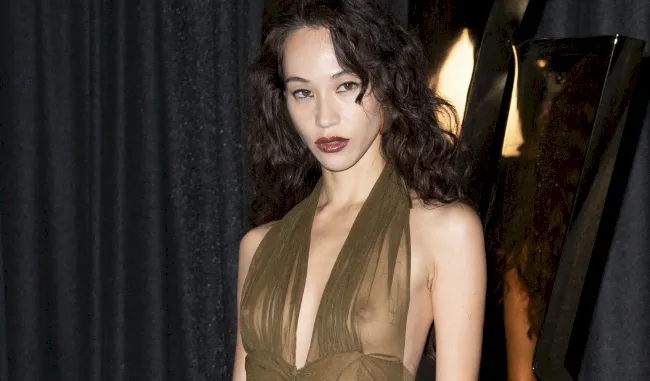 Kiko Mizuhara See Through to Nipples at Paris Fashion Week!