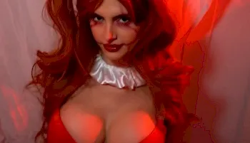 Martina Vismara is a Busty Clown for Halloween!