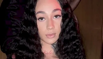 Bhad Bhabie in a Sheer Top!