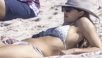 Jessica Alba in a bikini