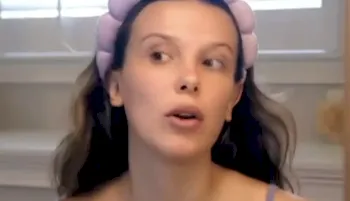 Millie Bobby Brown nipple pokies video