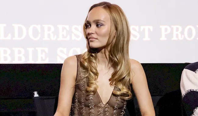 Lily-Rose Depp nude see through