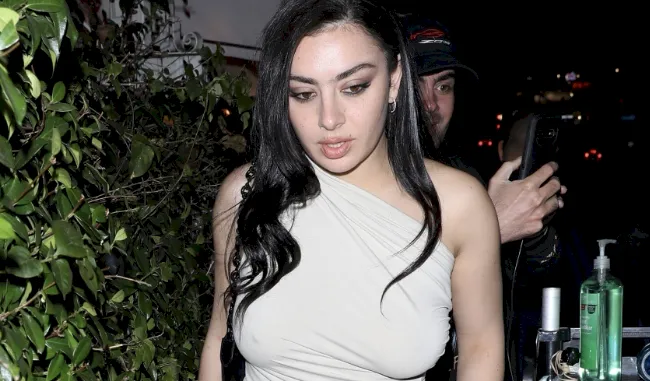 Charli XCX Nipple Pokies at Babygirl After Party!