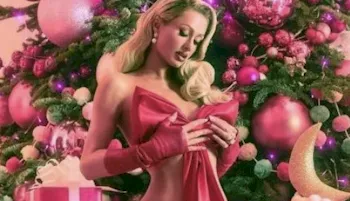 Paris Hilton nude Christmas