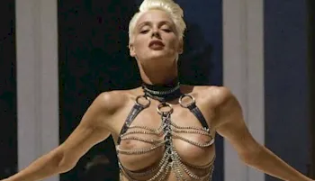 Brigitte Nielsen posing nude