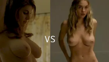 Alexandra Daddario vs Sydney Sweeney breasts